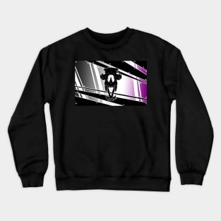 Ace Pride Skull - Bear Crewneck Sweatshirt